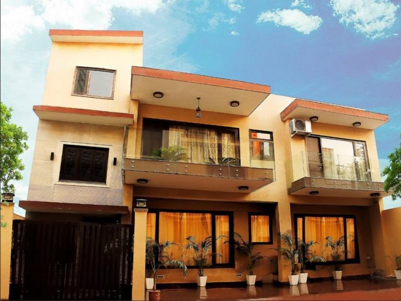 ניו דלהי Fabhotel Cotts Villa Vasant Kunj מראה חיצוני תמונה